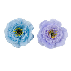 Cabeza de Flor de Peonía de Seda de 9.5 cm de Diámetro, Decoración para Bodas, Accesorio para el Cabello, Arreglo de Pared - Product Image 5