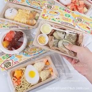 ชุดของเล่นจำลองอาหาร กล่องของเล่นยางบีบได้ ชุดของเล่นไก่ทอด หมูตุ๋น ข้าวแกงกะหรี่ หอยเป๋าฮื้อ ของเล่นเสริมสร้างจินตนาการ คลายเครียด - Product Image 2