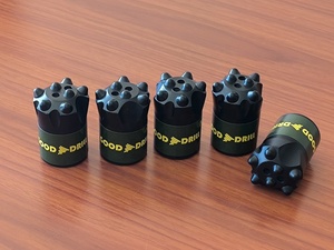 Khai thác đường hầm Vonfram cacbua khoan đá 34mm 36mm 38mm côn 11 độ broca nút mũi khoan - Product Image 2