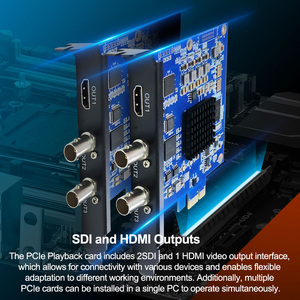 Tarjeta de Captura y Reproducción PCIe de Metal AVMATRIX VP30, Latencia Ultrabaja con Salida SDI para PC, PS5/PS4/<span class=keywords><strong>Xbox</strong></span> Series X/S - Product Image 6