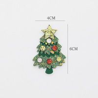 Accessoire de chaussure en cuir en gros, breloque pour bottes de cowboy western, breloque de chaussure scintillante pour sapin de Noël, accessoire de pince à cheveux de fête