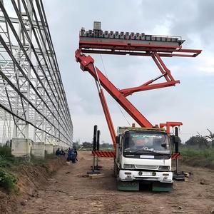 Mobile Roof Roll Forming Lifting Equipment Truck Carry High Altitude Roof <b>Tile</b> <b>Making</b> <b>Machine</b> Platform - Product Image 4