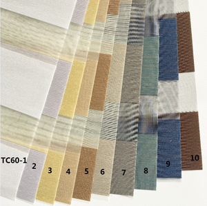 Persianas Enrollables Ecológicas Integradas con Diseño de Zebra, Control de Luz Ajustable y Tela Resistente <span class=keywords><strong>para</strong></span> Decoración de Dormitorios - Product Image 1