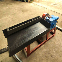 1 Tonne/Stunde Kleiner Kanalstahl 6S-4500 Schütteltisch Goldschwerkrafttrennung Vibrationstisch Hersteller