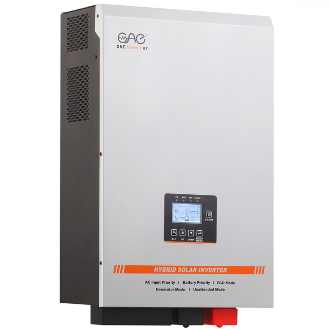 2kw 3kw 4kw 5kw 6kw 24vdc 48vdc 110vac 220vac Inversor Hibrido  Sine Wave 8000w Solar Hybrid Pure Sine Wave Inverter