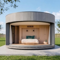 Concept Tiny Open Floor Modern Movable Container Philippines Homes Cyrcle 30 20m2 10ft x 12ft Maison de piscine préfabriquée