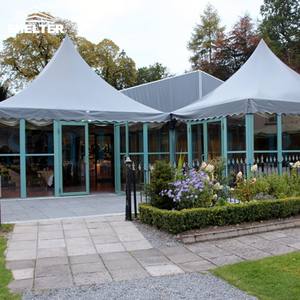 Carpa de Pagoda de fiesta grande con marco de aluminio, carpa para eventos, carpas de Iglesia blancas, carpa de PVC de 500 plazas para exteriores - Product Image 3