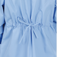 Ciel blu infermiera tuta a manica lunga <span class=keywords><strong>abbigliamento</strong></span> <span class=keywords><strong>medico</strong></span> con cintura regolabile in vita Rayon taglia 3XL uniforme - Product Image 2