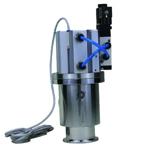 NW-Klemme Flansch Connect Serie Vakuum gas pneumatisches Engels sitz ventil