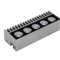 Bande LED RGB 5050SMD personnalisable, étanche, en aluminium, pour vitrine, éclairage de présentation, découpable, adhésif 3M, CRI 80 90
