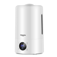 Humidificateur d'air portable de 5l, diffuseur ultrasonique, livraison gratuite en chine, 2021
