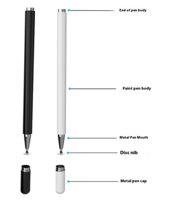 Lápiz óptico activo de un solo cabezal para pantalla táctil, teléfonos móviles, tabletas, <span class=keywords><strong>precio</strong></span> de fábrica, punta de disco de repuesto de Metal, <span class=keywords><strong>calidad</strong></span> - Product Image 3