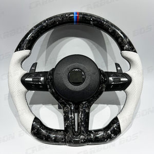 Volante de Fibra de Carbono Forjado Directo de Fábrica para <span class=keywords><strong>BMW</strong></span> M2 M3 M4 <span class=keywords><strong>M5</strong></span> F10 F50 F30 F32 F80 F82 F87 F90 E90 E92 E60 E63 G20 G30 - Product Image 2