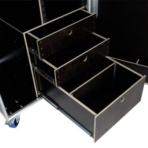 Mallette de route meuble <span class=keywords><strong>workbox</strong></span> CONDUCTOR'S TRAVELLING armoire road case - Product Image 4