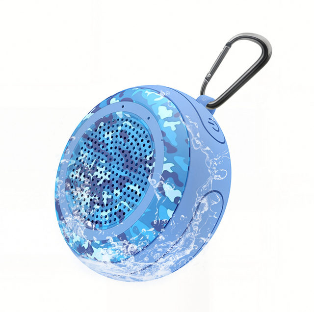 IPX7 Waterproof  Speaker, Floating Speaker, TWS Interconnection Card Slot, Mini Portable Cycling Speaker.