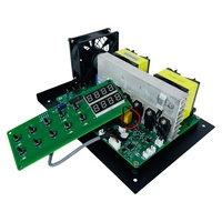Mesin Pembersih Ultrasonik Universal Papan PCB 28khz-40khz Papan Generator Penggerak Transduser Ultrasonik Digital 600W