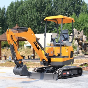 Envío Gratis, Mini Excavadoras Hidráulicas de 1 y 2 Toneladas, Motor Euro 5 CE EPA, Micro Excavadora China, Mini Excavadora Pequeña - Product Image 3