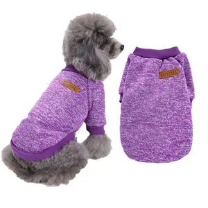 Maglione del cane vestiti del cane da compagnia maglione morbido cane di grandi dimensioni maglione lavorato a maglia