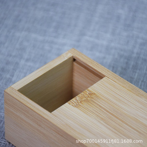 Caja de Almacenamiento Cuadrada de Madera para Escritorio F-075 con Diseño Extraíble para Empaque de Joyería, Empaque Interior Personalizado - Product Image 4