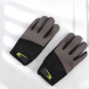 공장 맞춤형 기계 작업용 마이크로 화이버 합성 통기성 원단 방진 작업용 가죽 보호 기계공 장갑 - Product Image 3