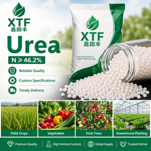 Fertilizante de Urea 46.2% Nitrógeno NPK 46-0-0 Grado Agrícola, Fertilizante Nitrogenado, Relación Personalizada, Lista de Precios al por Mayor, Envío Inmediato - Product Image 1