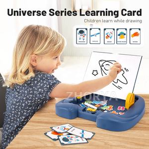 Zhorya nuovo spazio double-face magnetico tavolo da disegno giocattolo 3 in 1 quadro di scrittura dinosauro disegno giocattolo - Product Image 3