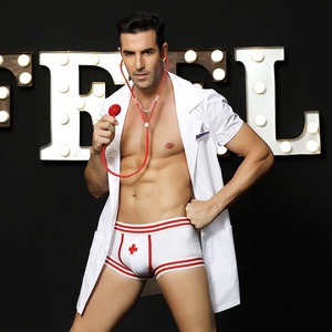 Abito in Lingerie erotica Gentleman seduzione Costume di gioco di ruolo abiti intimo <span class=keywords><strong>Sexy</strong></span> per gli uomini - Product Image 5