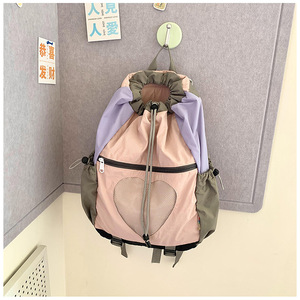 קוריאני s פריטים מותאמים אישית טיול אולטרה-לבן עמיד למים תרמיל ניילון צבע מגוון רחב - Product Image 4