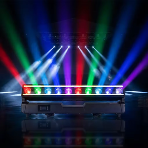 Barra <span class=keywords><strong>de</strong></span> Luces Móvil RGBW <span class=keywords><strong>de</strong></span> 10x60W con Zoom, Pixel Strobe, DMX512, Resistente al Agua IP65, para Exteriores, Conciertos, Espectáculos, DJ, Discotecas - Product Image 1