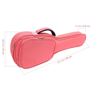 Sac de <span class=keywords><strong>guitare</strong></span> de voyage personnalisé, étui de <span class=keywords><strong>guitare</strong></span> <span class=keywords><strong>basse</strong></span> imperméable, rose, durable, étui souple <span class=keywords><strong>pour</strong></span> ukulélé acoustique, sac de concert <span class=keywords><strong>pour</strong></span> <span class=keywords><strong>guitare</strong></span>, OEM/ODM - Product Image 6