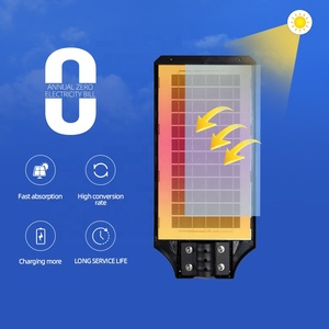 Réverbère solaire à détection de mouvement avec télécommande Réverbère solaire à led intégré tout-en-un pour jardin, patio et allées - Product Image 6