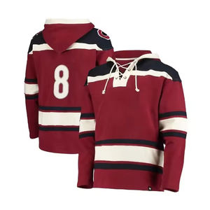 Custom Embroidered Printed Ice Hockey Jersey Sports Wear <b>Hoodie</b> Sublimation Ice Hockey Jersey For Adults Oem Team Name - Product Image 3