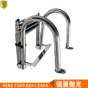 Escalera Telescópica para Piscina de Acero Inoxidable 316 con Pasamanos, Escalera para Agua y Accesorio de Cuatro Secciones, Esenciales para Yates - Product Image 4