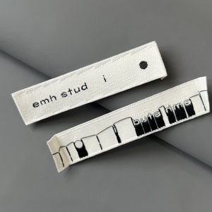 Tiên Tiến Dệt Đánh Dấu Của Nhà Máy Cao Cấp Tùy Chỉnh Quần Áo Thương HIỆU Tự Dính Máy Bay Móc Laser Cắt Hàng May Mặc Nhãn Cho - Product Image 2