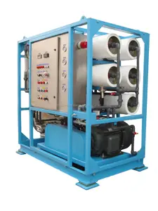 Different Capacity Portable Marine Ro Mobile Desalination Plants For Resort Hotel Ship Drinking Water