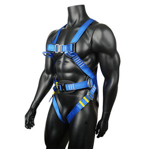 <span class=keywords><strong>Harness</strong></span> Pengaman Jatuh Seluruh Tubuh dengan Bantalan Penyangga Punggung dan Gesper Penghubung Cepat - Product Image 1