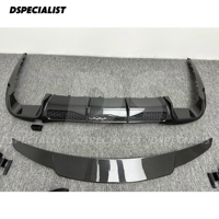   Kit carrosserie en fibre de carbone sèche avec lèvre avant, diffuseur arrière et aileron arrière pour Mercedes-Benz Classe S W223 S450 S500 2021-2024