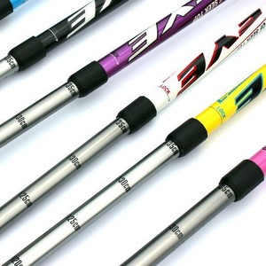 Bastón de Trekking Cleye de Aleación de Aluminio 6061, 3 Secciones Ajustables, Ligero, Mango Recto Pintado - Product Image 2