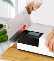 Affûteur électrique Offre Spéciale professionnel multifonctionnel cuisine extérieure et intérieure Mini couteau électrique Portable tranchant rapide Sh
