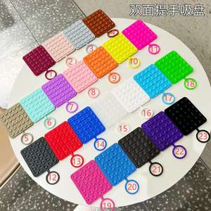 सार्वभौमिक लचीले सिलिकॉन सक्शन कप मोबाइल फोन धारक वर्ग 30 छोटे एंटी-स्किड मजबूत चार्जिंग - Product Image 2