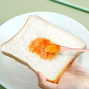 Hete Verkoop Custom Honing Jam Saus Non-Stick Schraper Siliconen Roeren Lepel Met Spatel Set - Product Image 4