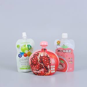 Colored food packaging <b>bags</b> customized soup sauce aluminum foil suction nozzle <b>bags</b> <b>vacuum</b> food <b>bags</b> beer packaging low MOQ - Product Image 6
