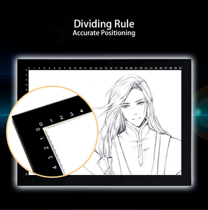 Zzfy siêu mỏng dẫn Bảng vẽ vô cấp mờ nhanh chóng khô USB powered xách tay A4/A3 hình chữ nhật hộp Đèn khung nhôm - Product Image 3