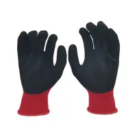 Guanti da lavoro a mano di alta qualità guanti da lavoro in lattice di Nylon guanti da lavoro di sicurezza rivestiti