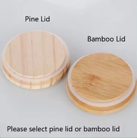 Couvercle en métal noir léger, écologique, recyclable et réutilisable de 7 cm, 8 cm, 9 cm pour pot à bougie, protection anti-poussière, logo personnalisé (usage chimique)