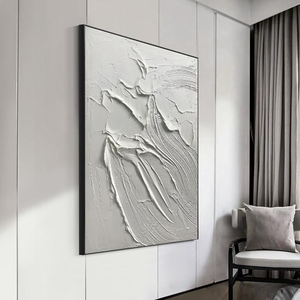 <span class=keywords><strong>Noir</strong></span> <span class=keywords><strong>blanc</strong></span> Texture décor <span class=keywords><strong>affiche</strong></span> moderne abstrait <span class=keywords><strong>à</strong></span> la main toile photo décoratif texturé peinture <span class=keywords><strong>à</strong></span> l'huile toile mur art - Product Image 4