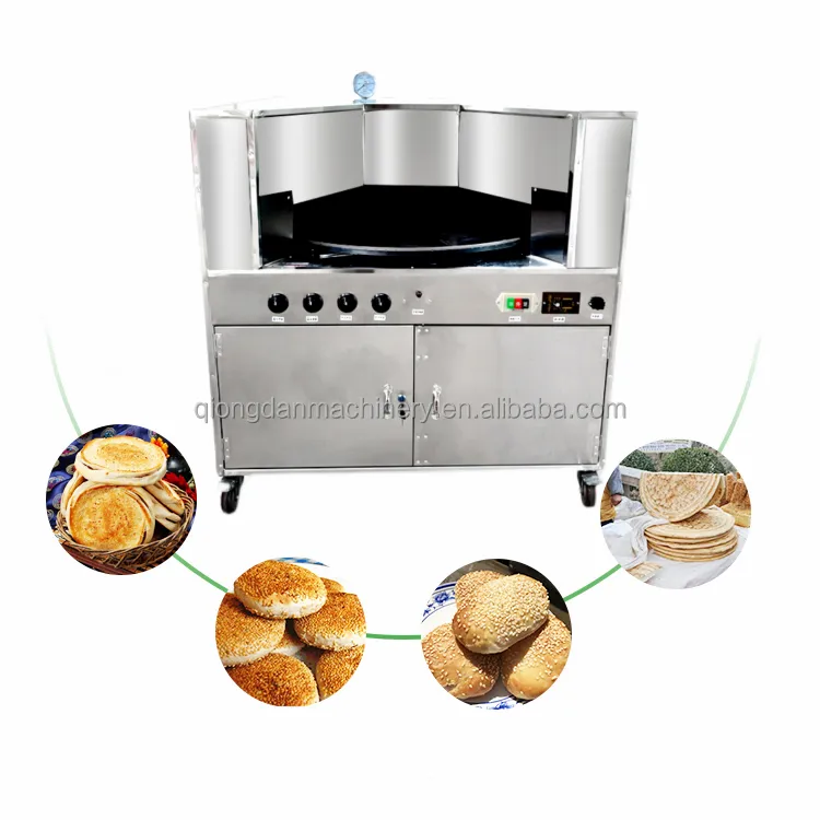 Pita Tandoori Pita Tortilla Naan Brood Arabische Roterende Machine Gas Tandoor Oven Voor Libanees Brood