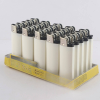 Briquet à gaz jetable personnalisé en plastique écologique avec roue à poncer, accessoires pour fumeurs, idéal pour les cadeaux promotionnels en gros