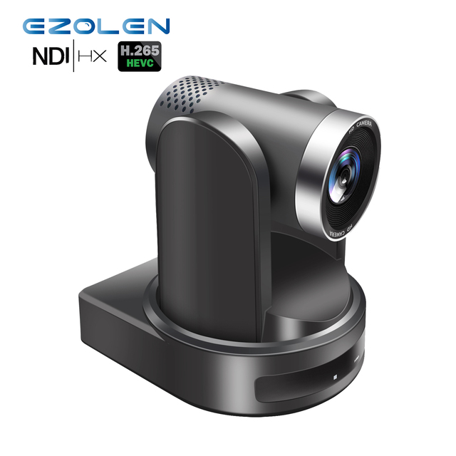 EZOLEN UVX150W PTZ Camera 4K NDI | HX 12X UHD SDI Professional IP Video Conference Equipment Translation Simultaneous