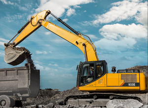 Excavatrice sur chenilles China Liugong 33 tonnes 933E avec godet de 1,6 m³ et marteau - Product Image 4